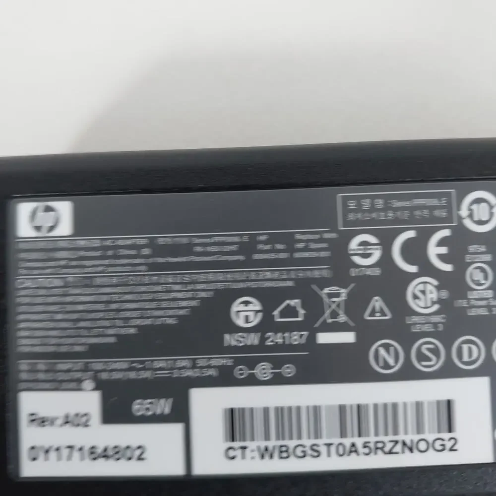 HP‎ OEM AC/DC Adapter PA-1650-32HT PPP009L-E 18.5V 3.5A 65W